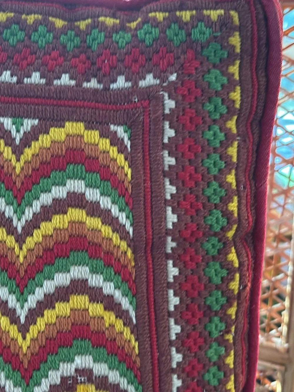 Vintage hand stitched